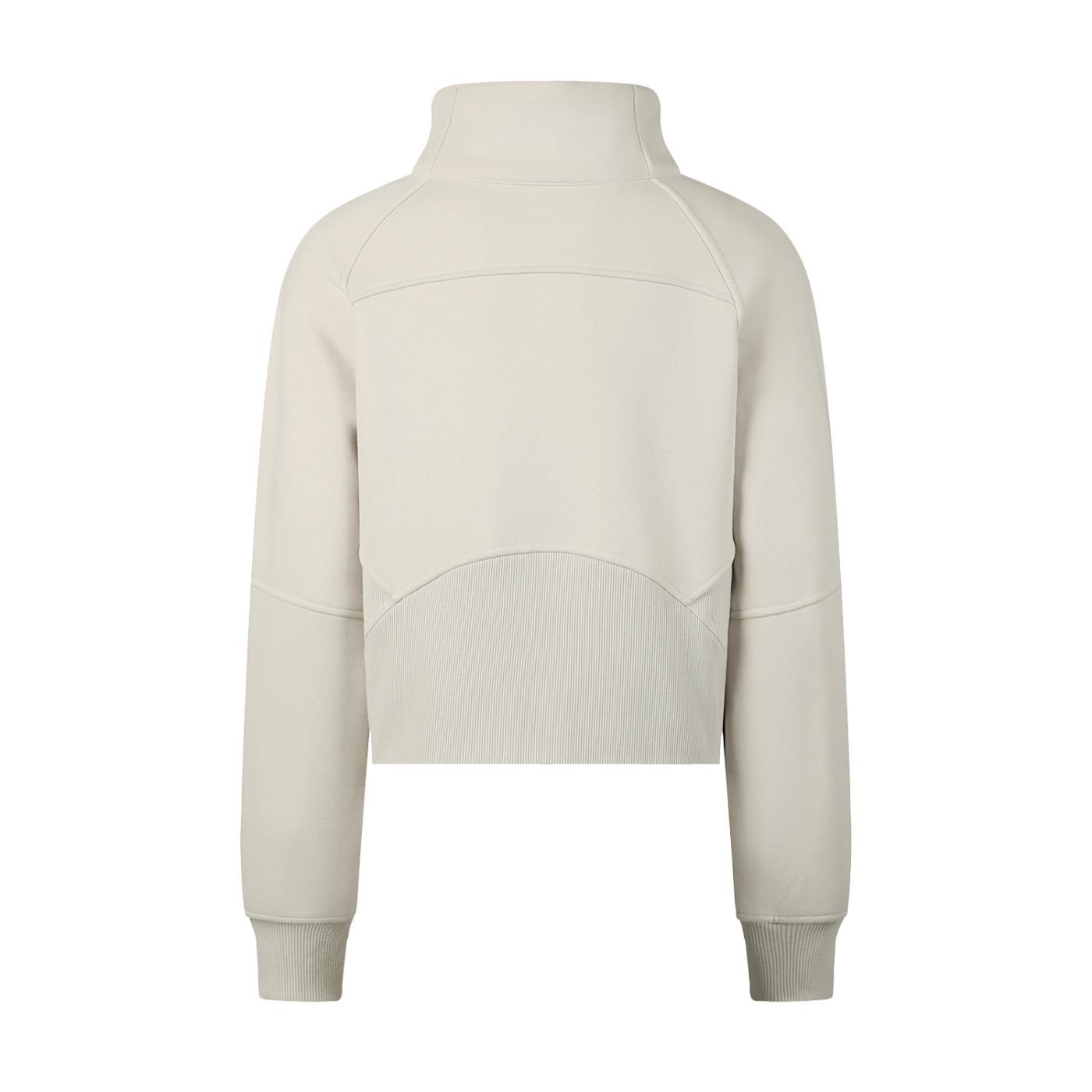 The Art Walk, Love Cropped Half-Zip Sweatshirt