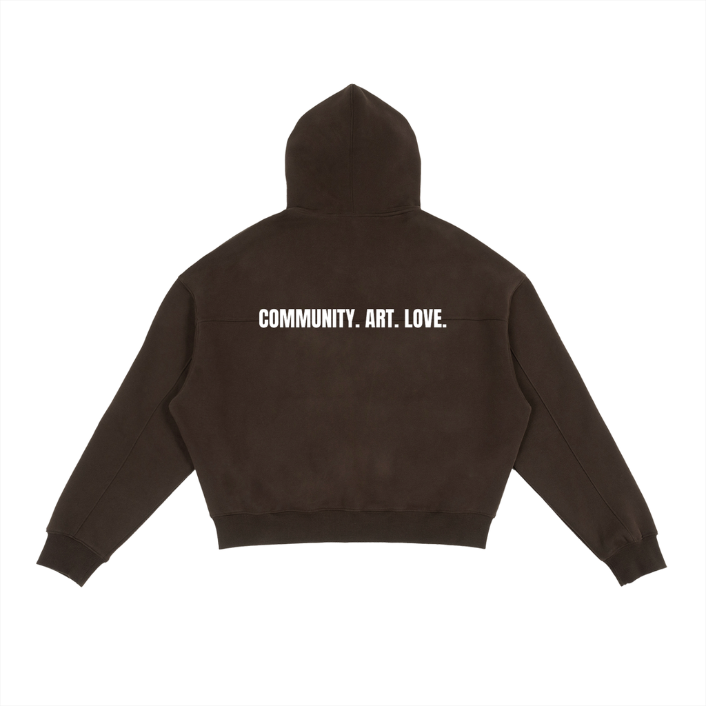 The Art Walk Love Core Zip Hoodie